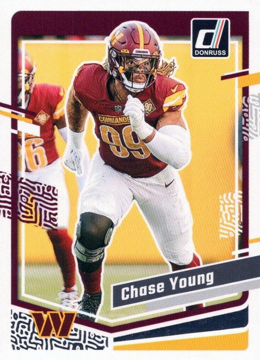 2023 Panini Donruss Chase Young #293 Washington Commanders