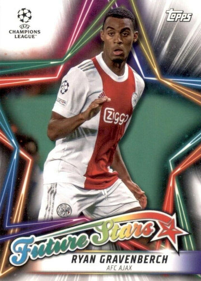 2021 Topps UCC Future Stars Ryan Gravenberch #FS-10 AFC Ajax