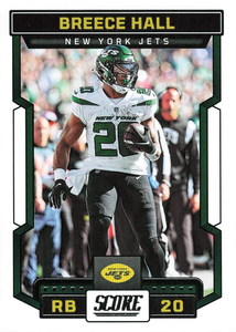 2023 Panini Score Football Breece Hall New York Jets #290