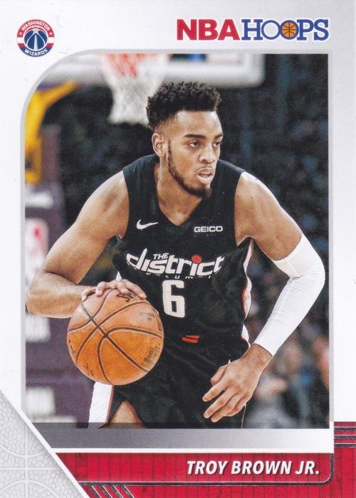 2019 Panini Hoops Troy Brown Jr. #194 Washington Wizards