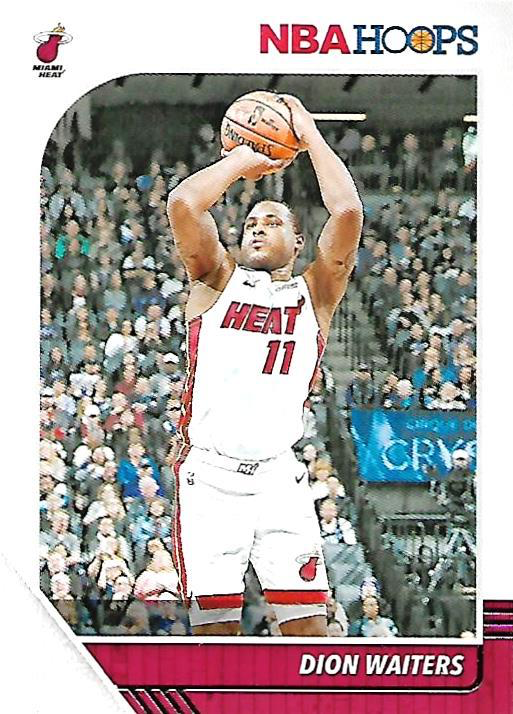2019 Panini Hoops Dion Waiters #99 Miami Heat