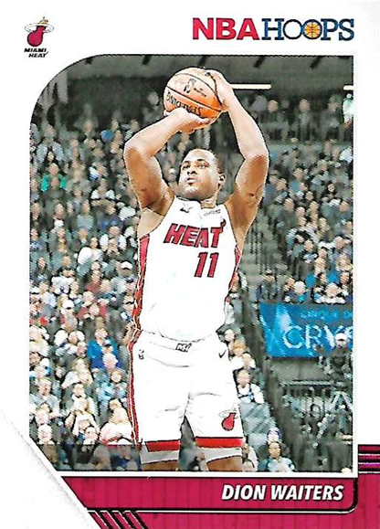 2019 Panini Hoops Dion Waiters #99 Miami Heat