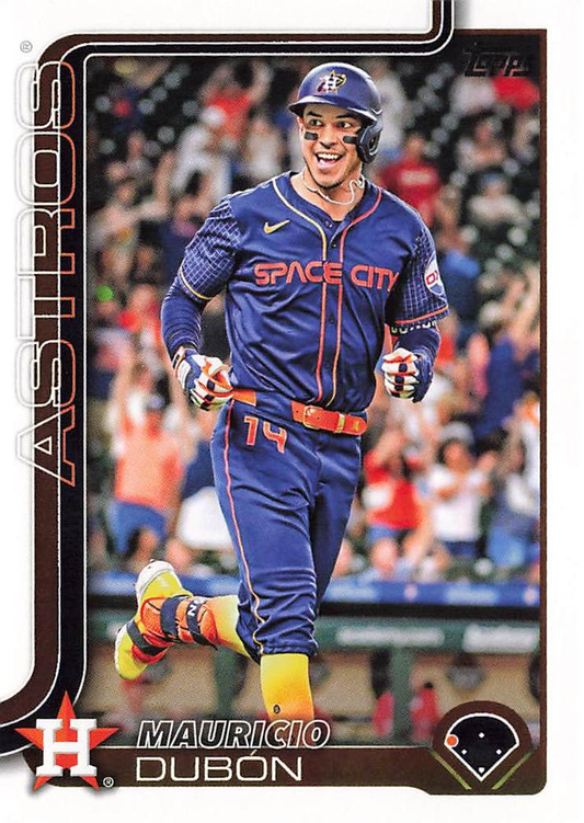2025 Topps Series 1 Mauricio Dubón Houston Astros #222