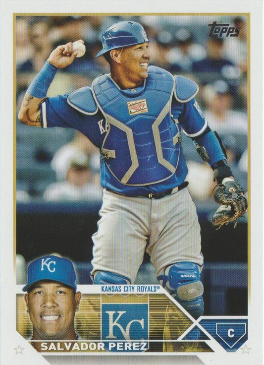 2023 Topps Series 1 Salvador Perez Kansas City Royals #102