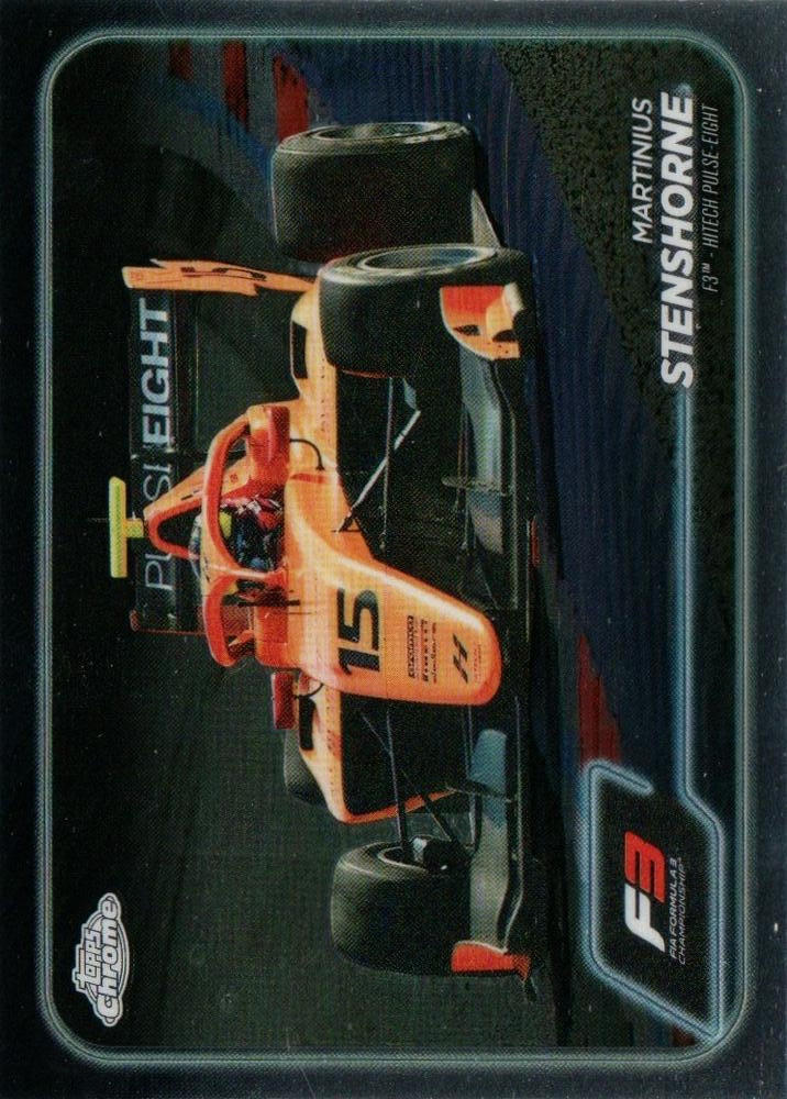 2024 Topps Chrome Formula 1 Martinius Stenshorne F3C #128 HiTech Pulse-Eight