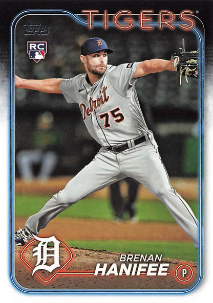 2024 Topps Series 2 Brenan Hanifee RC Detroit Tigers #369