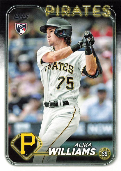 2024 Topps Series 1 Alika Williams RC Pittsburgh Pirates #265