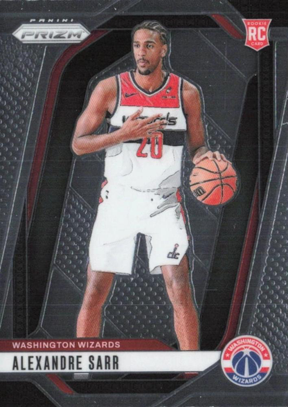 2024 Panini Prizm Alexandre Sarr RC #264 Washington Wizards