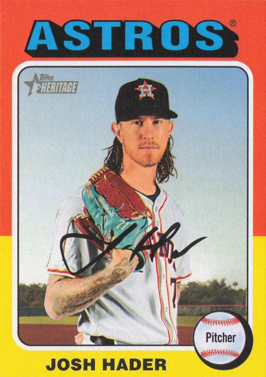 2024 Topps Heritage Josh Hader Houston Astros #501
