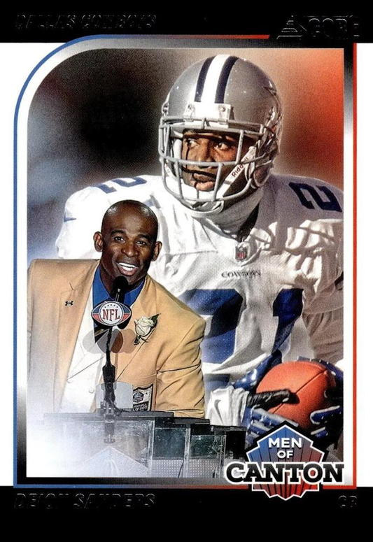 2024 Panini Score Football Men of Canton Deion Sanders Dallas Cowboys #5