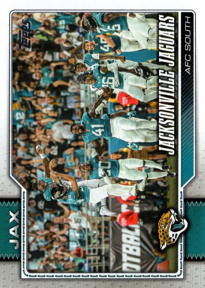 2026 Topps Flagship Team Card #274 Jacksonville Jaguars