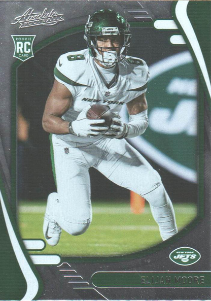 2021 Panini Absolute Retail Elijah Moore RC #114 New York Jets