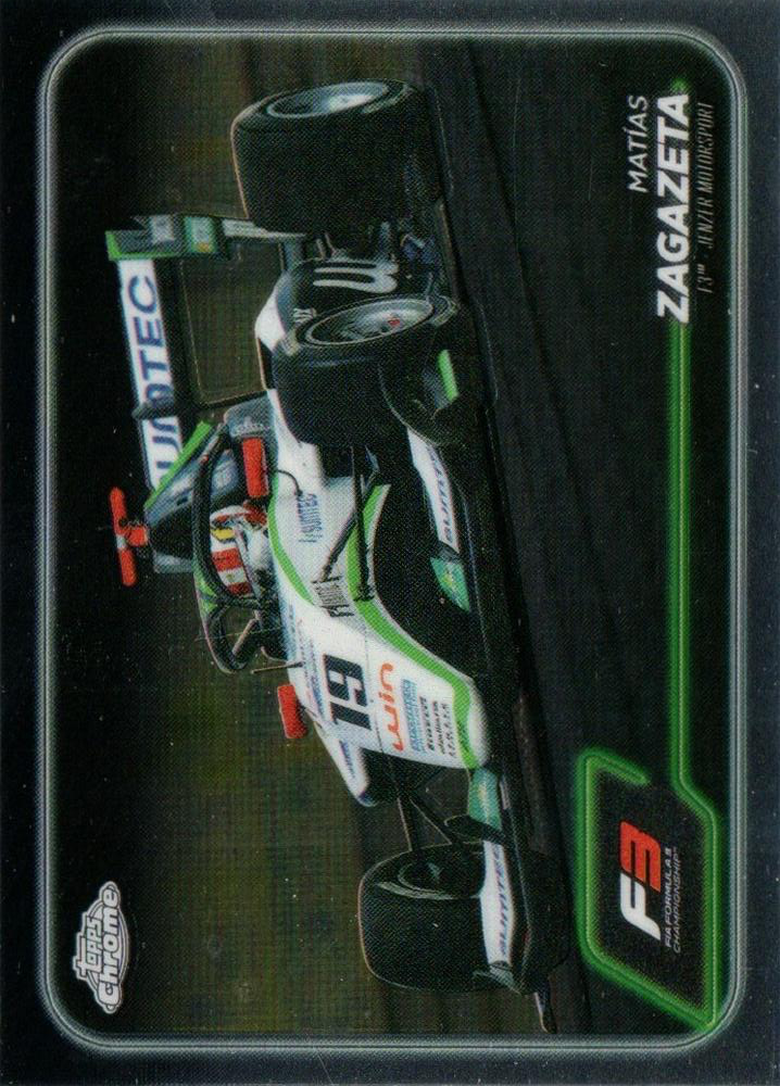 2024 Topps Chrome Formula 1 Matias Zagazeta F3C #132 Jenzer Motorsport