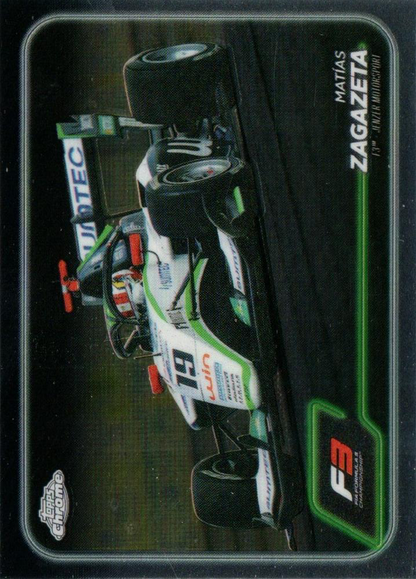 2024 Topps Chrome Formula 1 Matias Zagazeta F3C #132 Jenzer Motorsport