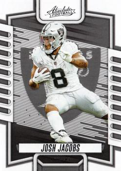 2023 Panini Absolute Josh Jacobs #52 Las Vegas Raiders