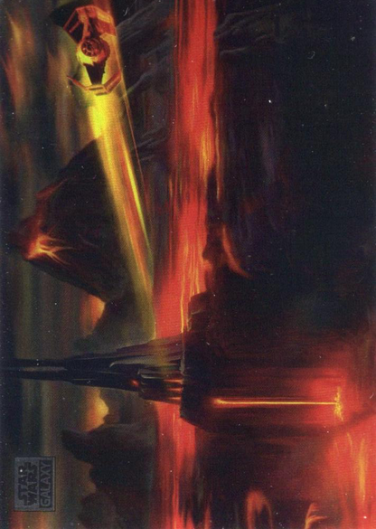 2024 Topps Chrome Star Wars Galaxy Mustafar Takeoff #94