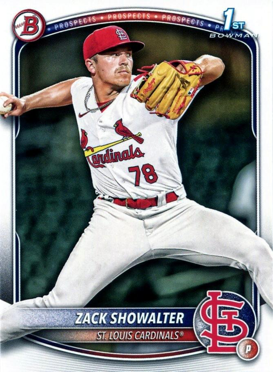 2025 Topps Bowman Prospects Zack Showalter St. Louis Cardinals #BP-74