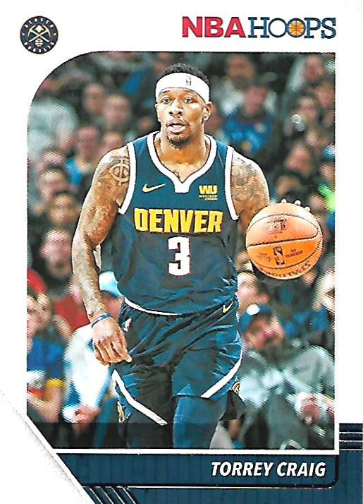 2019 Panini Hoops Torrey Craig #50 Denver Nuggets