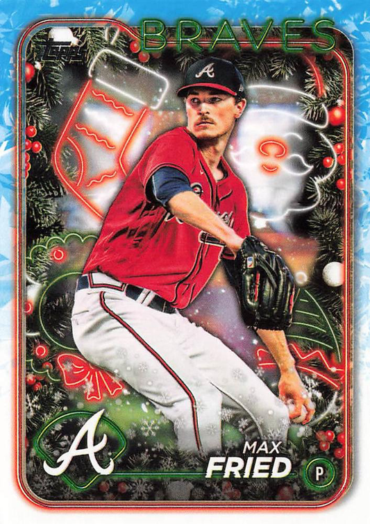 2024 Topps Holiday Max Fried Atlanta Braves #H134