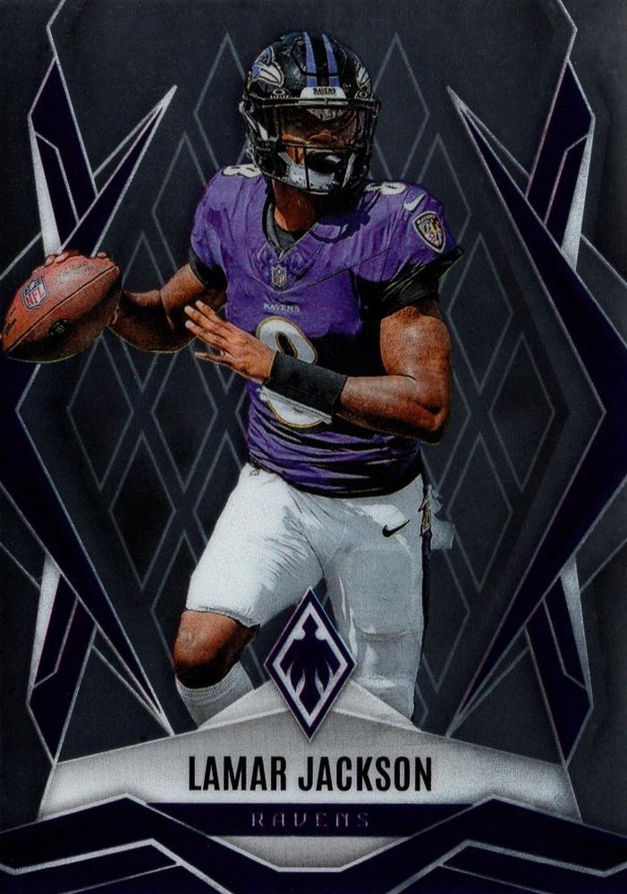 2025 Panini Phoenix Lamar Jackson #144 Baltimore Ravens