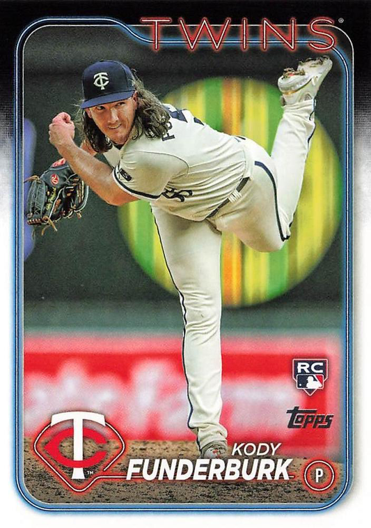2024 Topps Series 2 Kody Funderburk RC Minnesota Twins #538