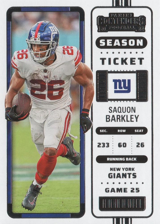 2022 Panini Contenders Saquon Barkley New York Giants #70