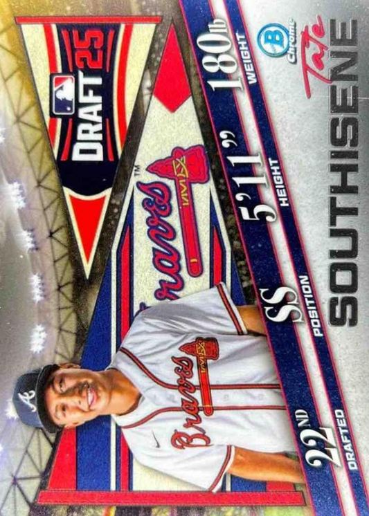 2025 Topps Bowman Draft Draft Night Tate Southisene #BDN-7 Atlanta Braves