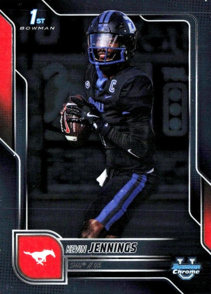 2025 Topps Bowman U Chrome Kevin Jennings 1st #152 SMU Mustangs