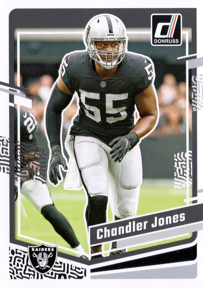 2023 Panini Donruss Chandler Jones #180 Las Vegas Raiders