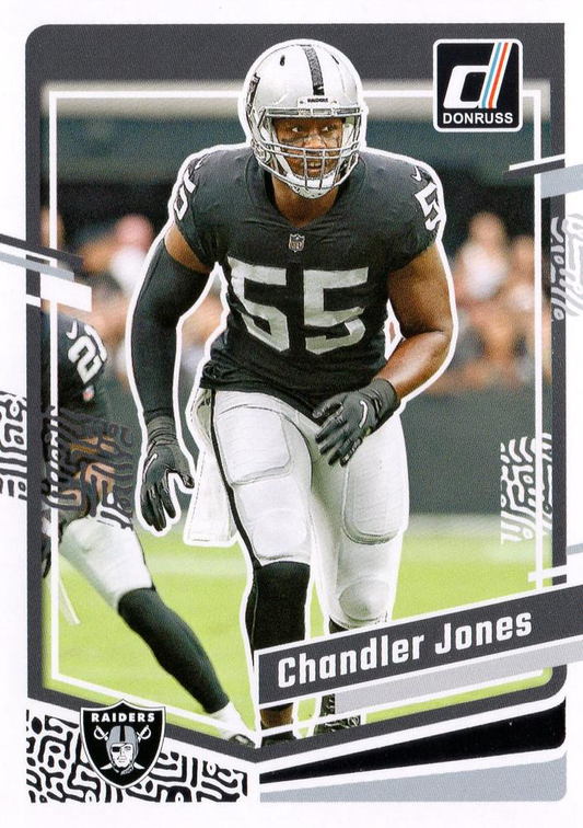 2023 Panini Donruss Chandler Jones #180 Las Vegas Raiders
