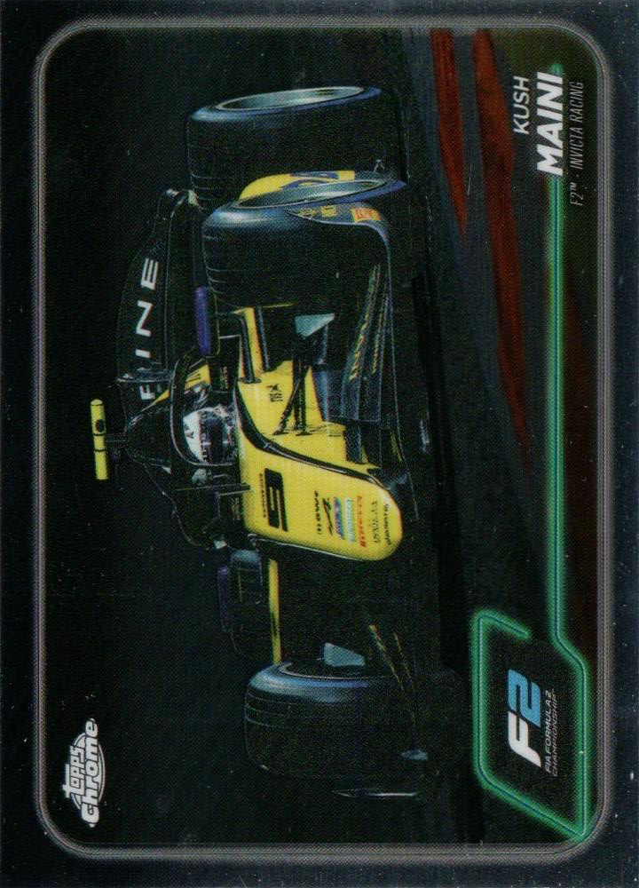 2024 Topps Chrome Formula 1 Kush Maini F2C #99 Invicta Racing