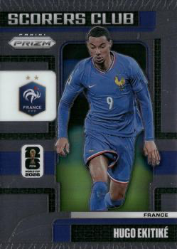2026 Panini Prizm World Cup Scorers Club Hugo Ekitike #12 France