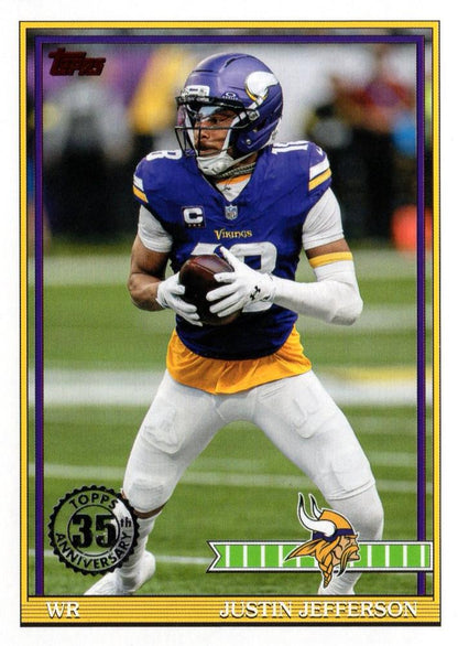 2026 Topps Flagship 1991 35th Justin Jefferson #91TF-38 Minnesota Vikings