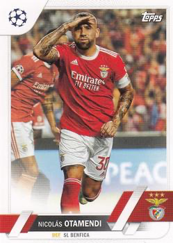 2022 Topps UCC Nicolás Otamendi #15 Benfica