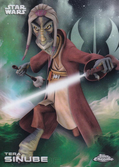 2025 Topps Chrome Star Wars Tera Sinube #177 Star Wars