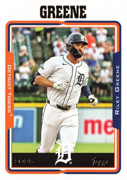 2025 Topps Archives Riley Greene #240 Detroit Tigers