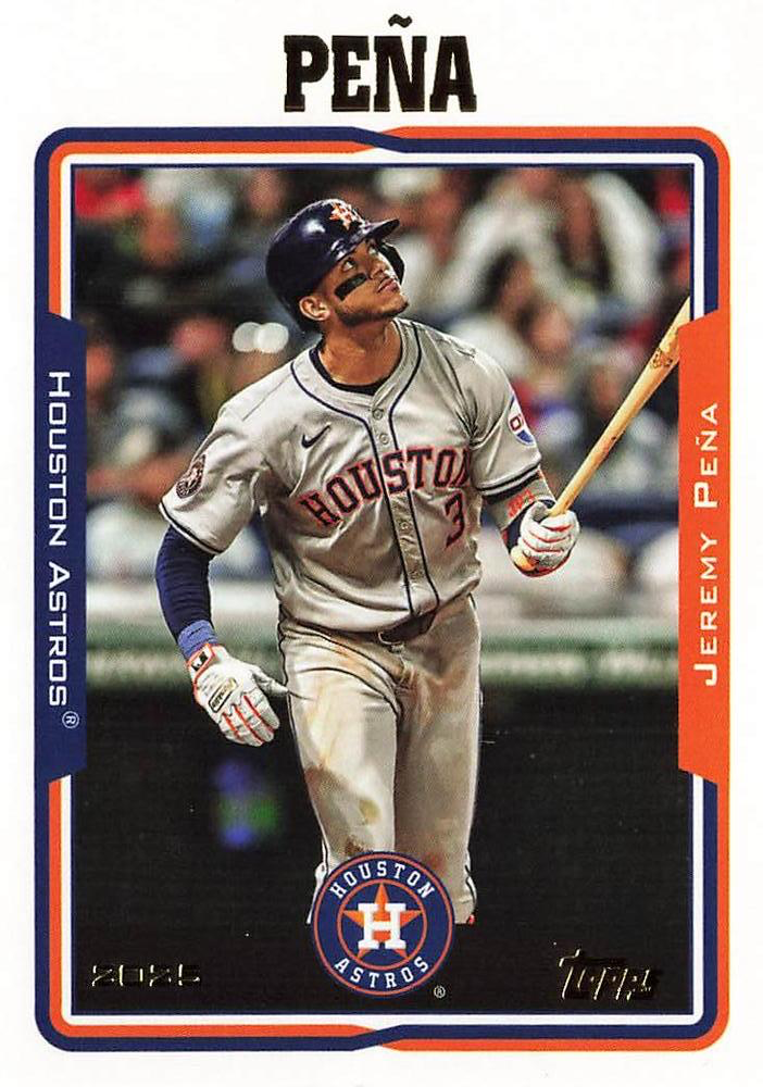 2025 Topps Archives Jeremy Pena #250 Houston Astros