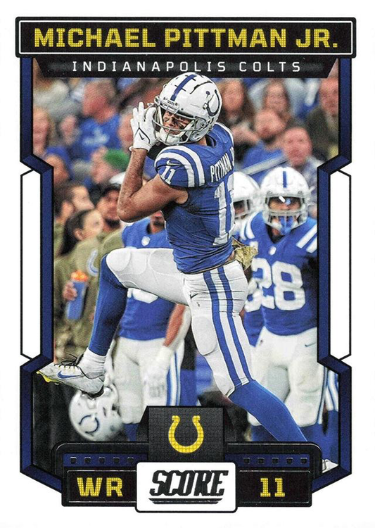 2023 Panini Score Football Michael Pittman Jr. Indianapolis Colts #12