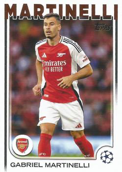 2024 Topps UCC Gabriel Martinelli #5 Arsenal FC