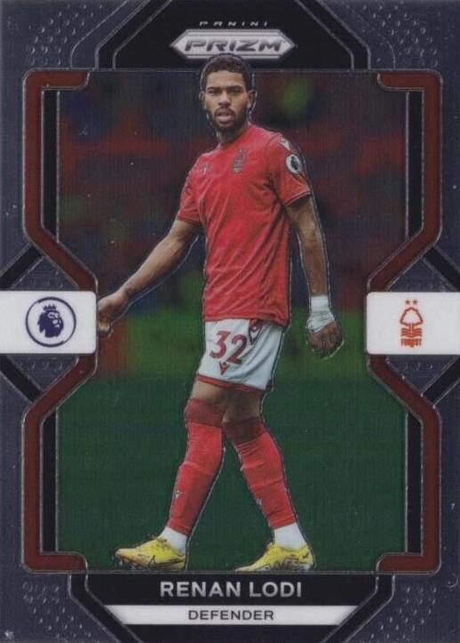 2022 Panini Prizm Premier League Renan Lodi #151 Nottingham Forest