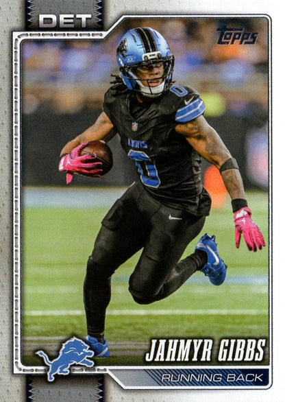 2026 Topps Flagship Jahmyr Gibbs #70 Detroit Lions