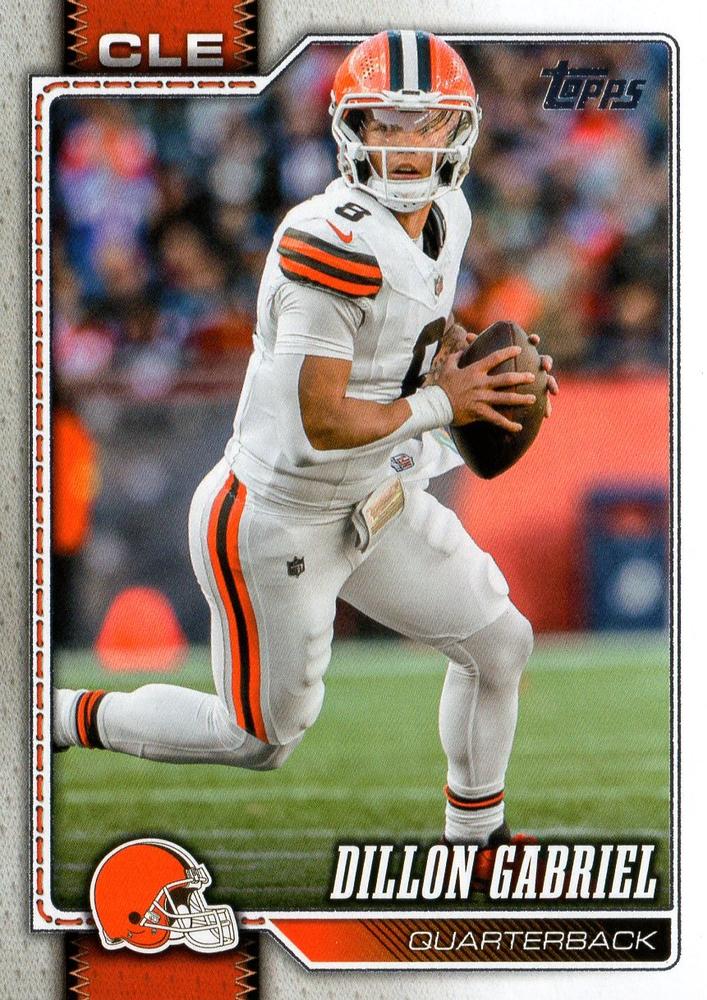 2026 Topps Flagship Dillon Gabriel #217 Cleveland Browns