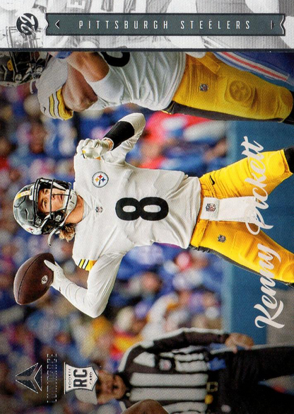 2022 Panini Chronicles Luminance Update Rookies RC Kenny Pickett #216 Pittsburgh Steelers