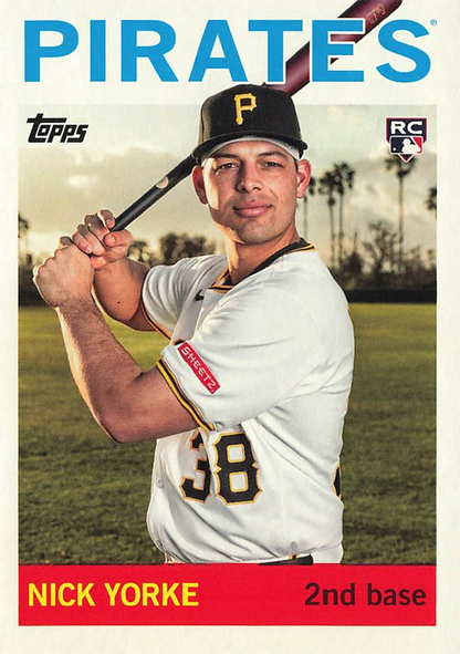 2025 Topps Archives Nick Yorke RC #68 Pittsburgh Pirates