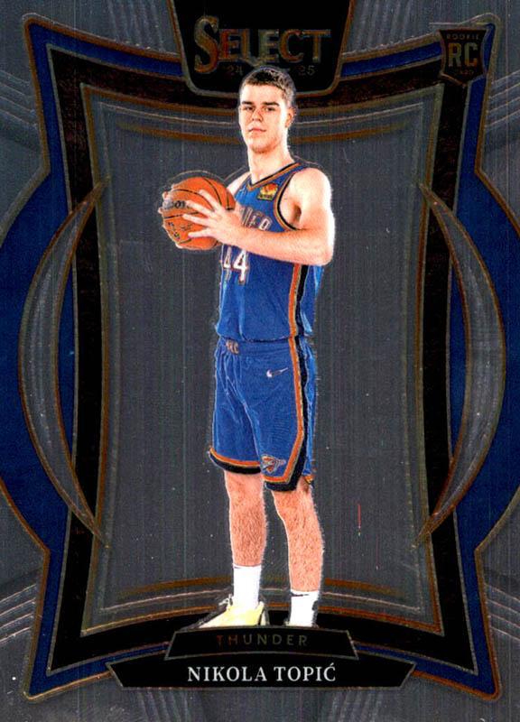 2024 Panini Select Nikola Topic RC #89 Oklahoma City Thunder