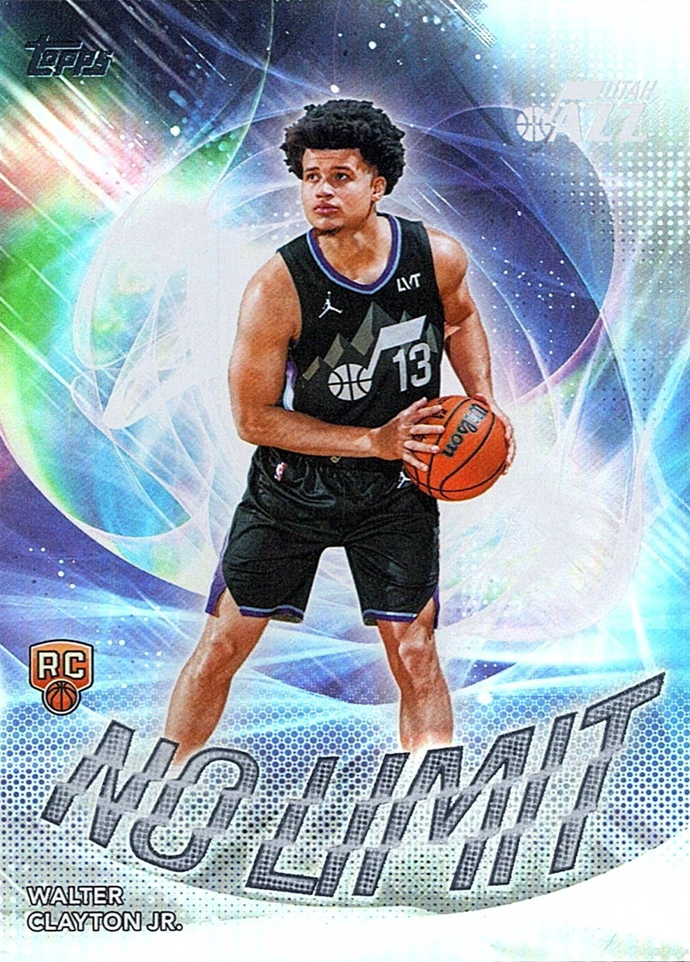 2025 Topps NBA No Limit Walter Clayton Jr. NL-18 Utah Jazz