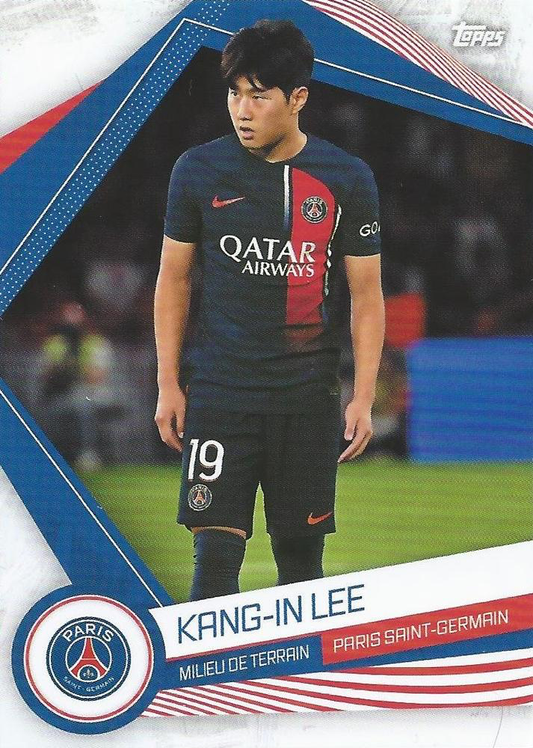 2023 Topps PSG Fan Set Kang-In Lee PSG-18 Paris Saint-Germain