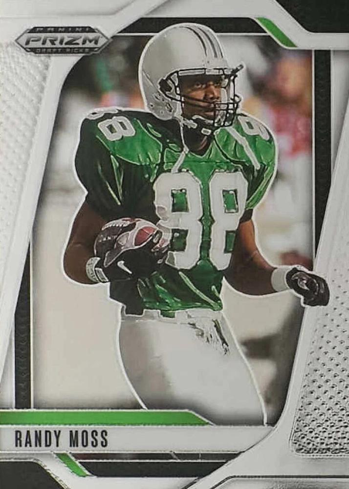 2025 Panini Prizm Draft Picks Randy Moss #181 Marshall Thundering Herd