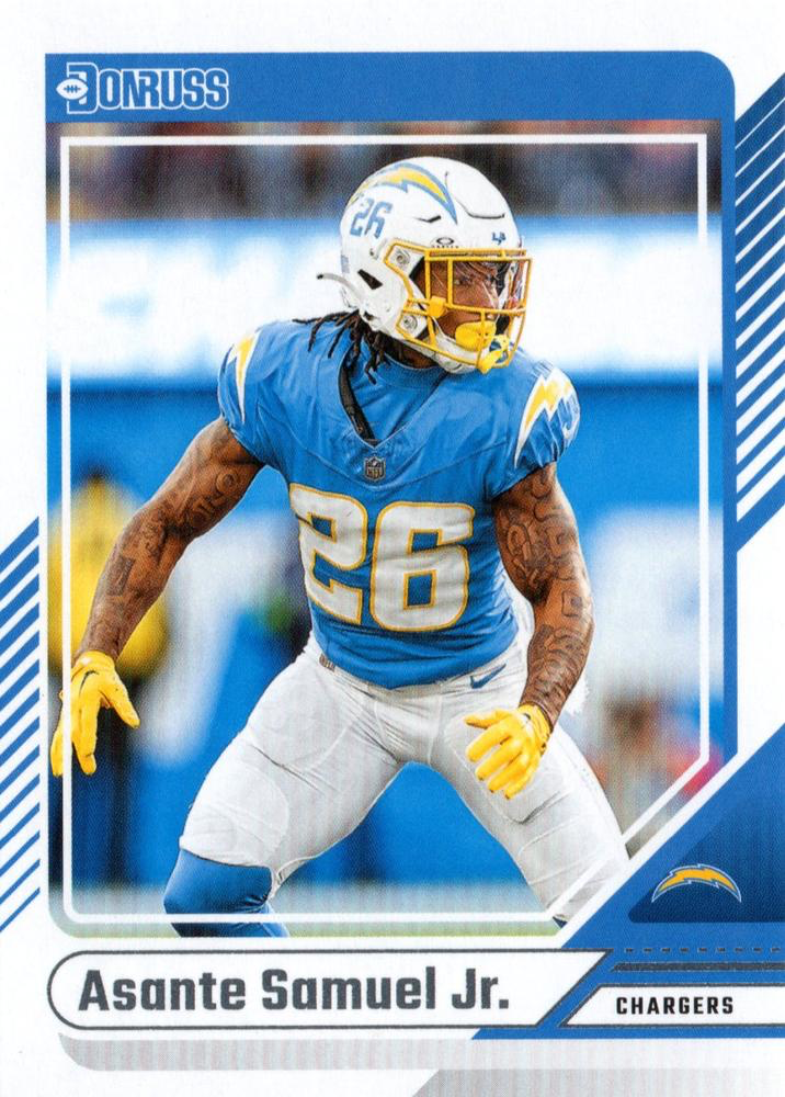 2024 Panini Donruss Asante Samuel Jr. Los Angeles Chargers #226