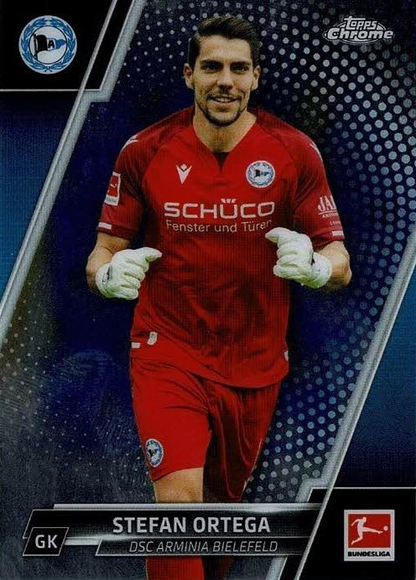 2021 Topps Chrome Bundesliga Stefan Ortega #19 DSC Arminia Bielefeld
